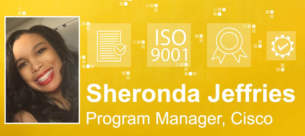 Q&A with Sheronda Williams ISO 9001 and Champions for Quality