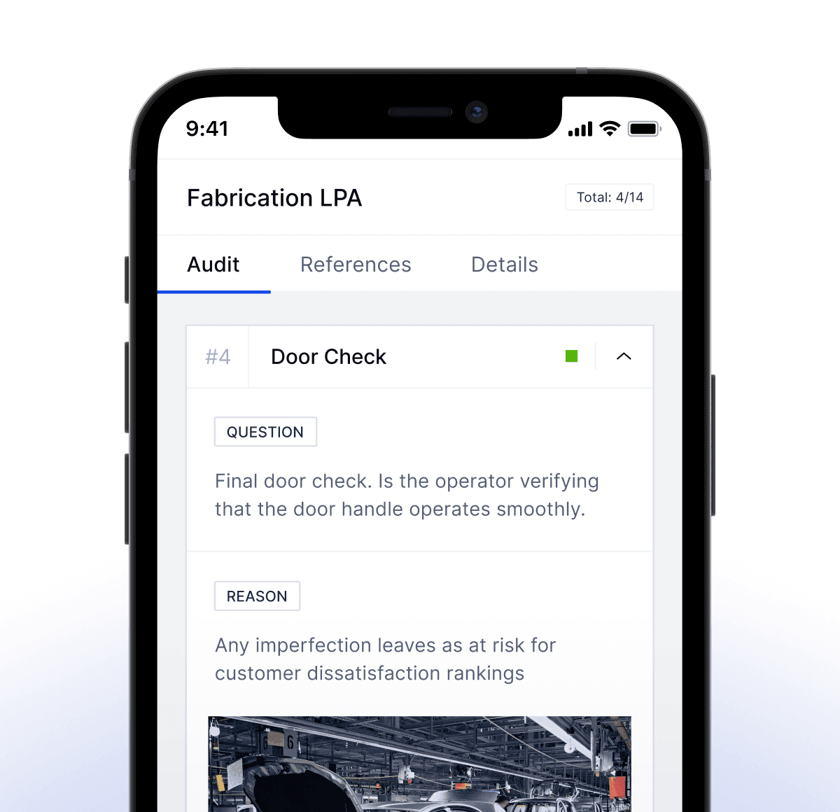 Mobile Plant Audits Visual