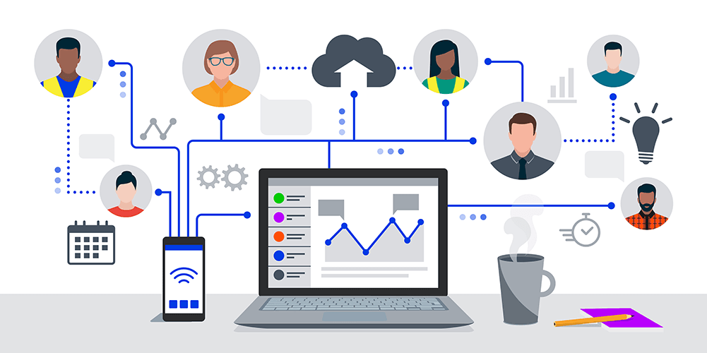 UsersConnectedtoDevicesGrayDesk