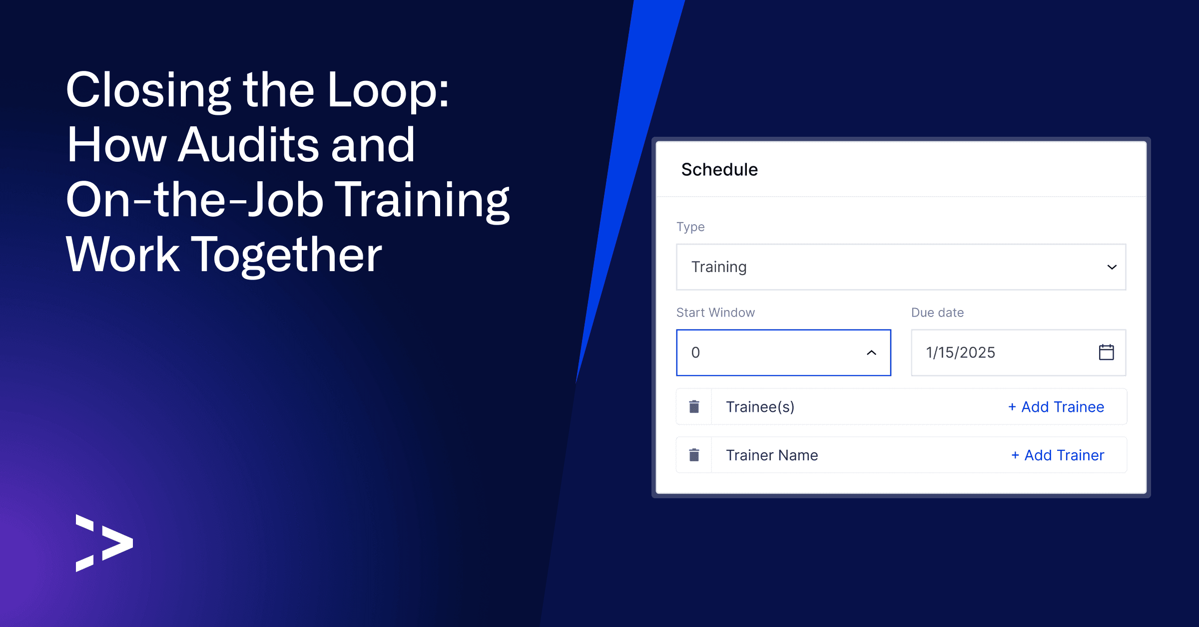 Closing the Loop: How Audits and On-the-Job Training Work Together