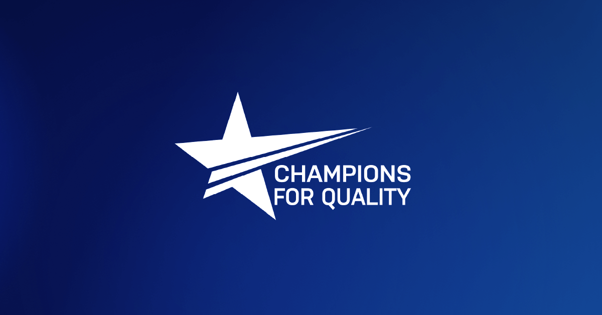 Champions for Quality Award