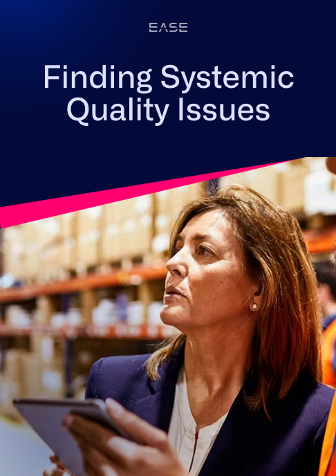 Finding Systemic Quality Issues