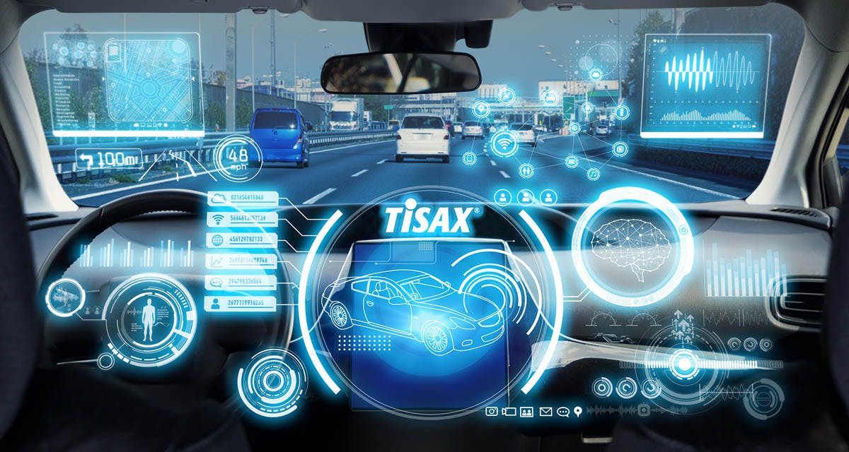 TISAX in a futuristic car