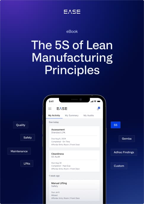 5S of Lean Manufacturing Cover