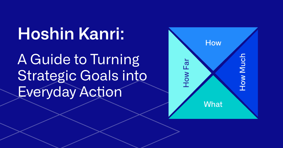 Hoshin Kanri: A Guide to Turning Strategic Goals into Everyday Action