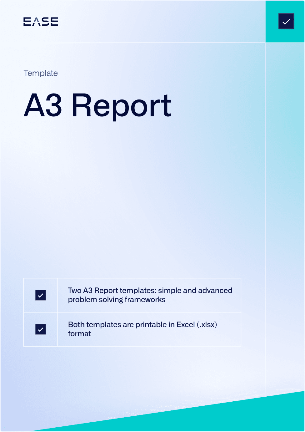 Pin Volume A3 Report Example A3 Report Templates: A3 Problem Solving | Ease.io