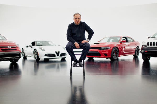 photo of Sergio Marchionne by The New York Times