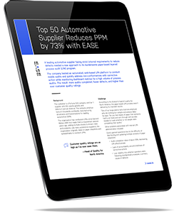 Tier 1 Automotive Supplier layered process audit case study