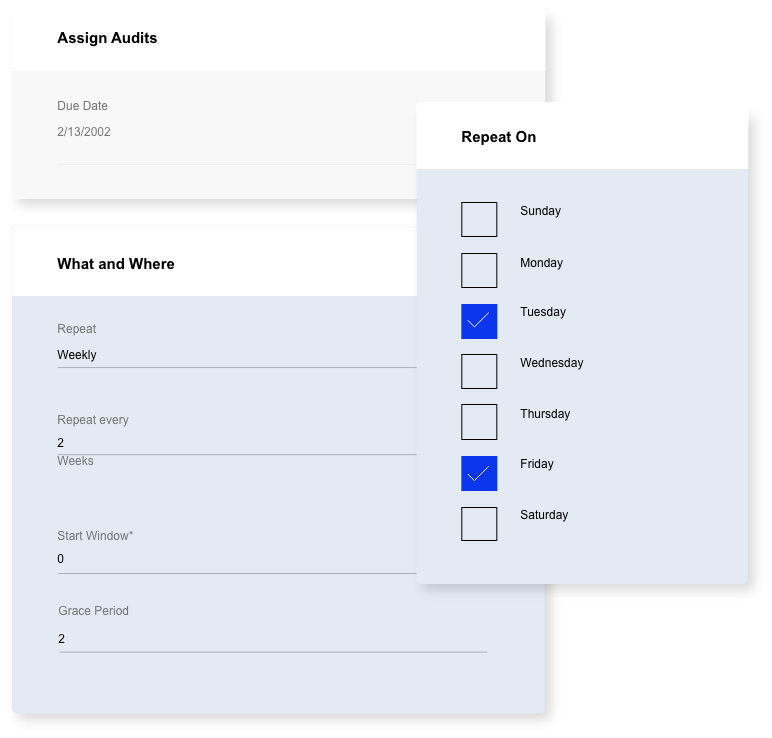 EASE Automated Audit Scheduling