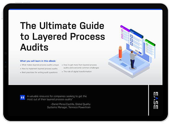 Layered process audit book