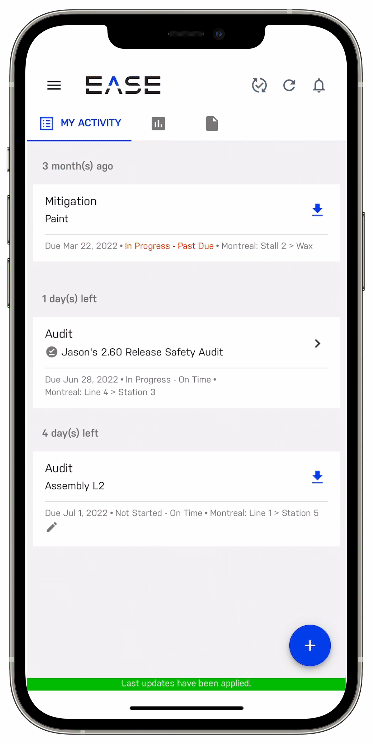 In Audit Findings Indicator