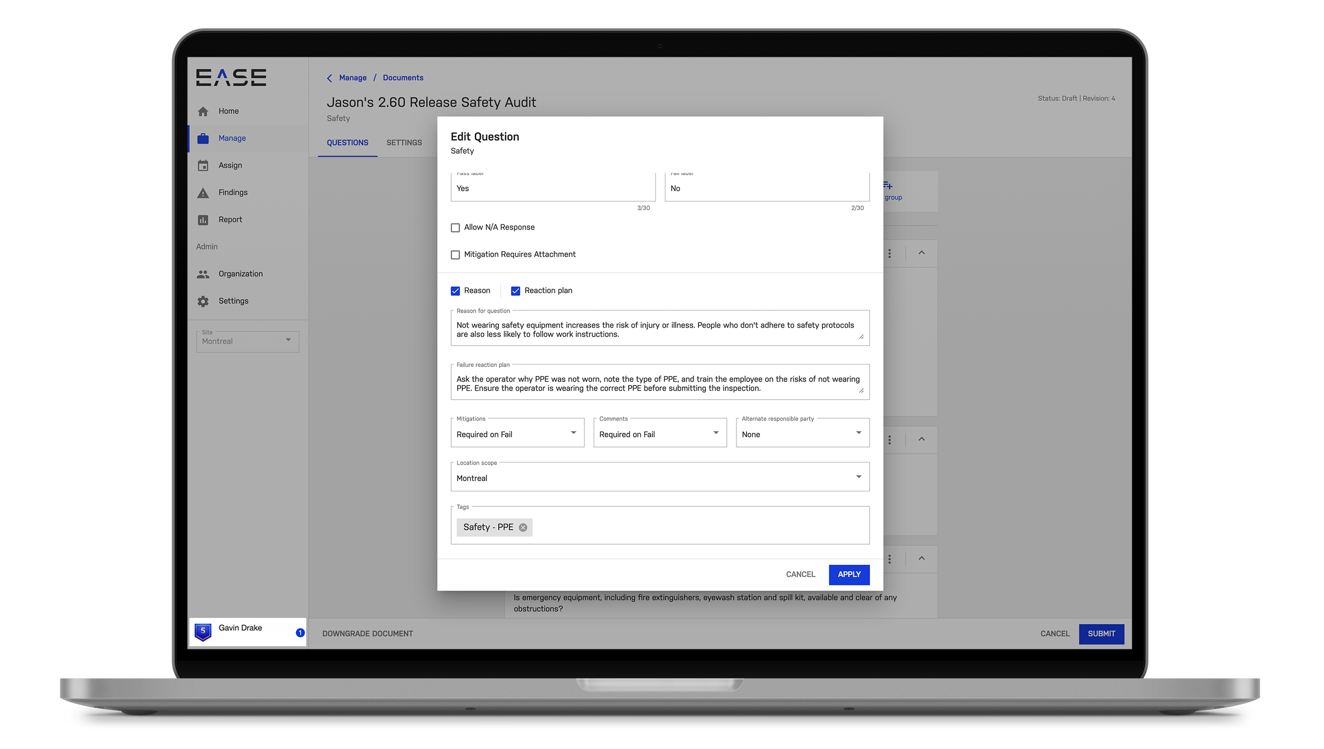 Updates to the New Document and Question Interface