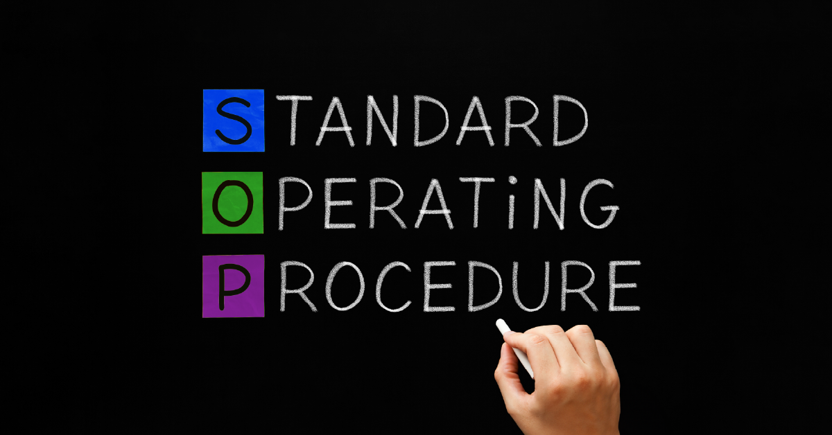 SOPs in Manufacturing