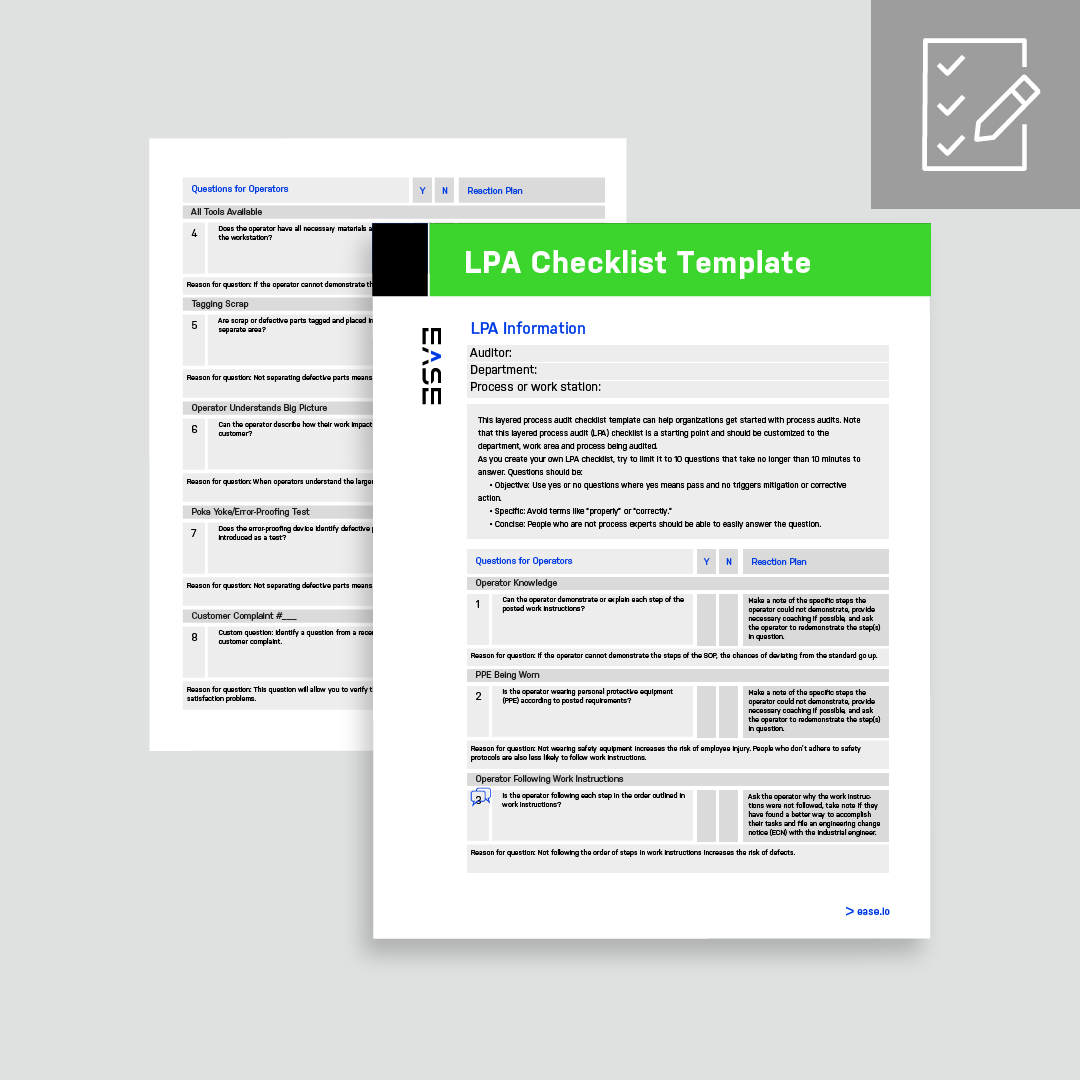 LPA Checklist