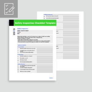 Safety Inspection Checklist